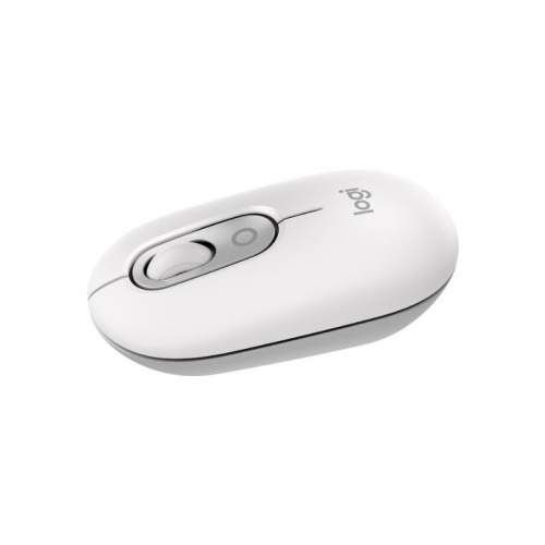 Mouse Optic Logitech Pop, Bluetooth, Off-White