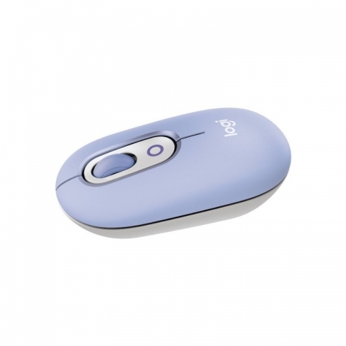 Mouse Optic Logitech Pop, Bluetooth, Lilac