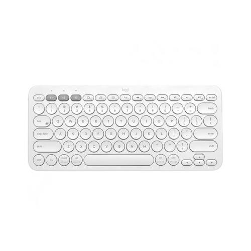 LOGITECH K380 Multi-Device Bluetooth Keyboard - OFF-WHITE - US INT'L