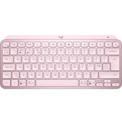 LOGITECH MX Keys Mini Bluetooth Illuminated Keyboard - ROSE - US INT'L