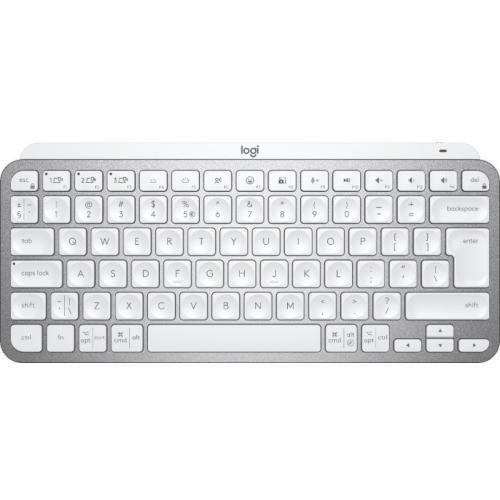 LOGITECH MX Keys Mini For MAC Bluetooth Illuminated Keyboard - PALE GREY - US INT'L