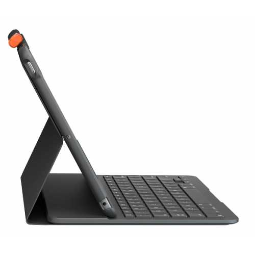 Husa/Stand Logitech SLIM FOLIO pentru iPad 10th gen, Layout UK, Graphite