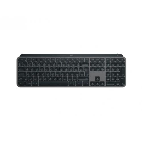 Tastatura wireless Logitech MX KEYS S, Bluetooth/USB Wireless, Layout US, Graphite