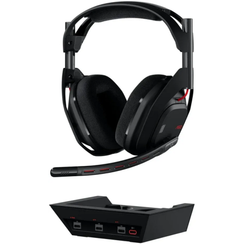 Casti cu microfon Logitech G Astro A50 (Gen 5), Bluetooth, Black + Base station