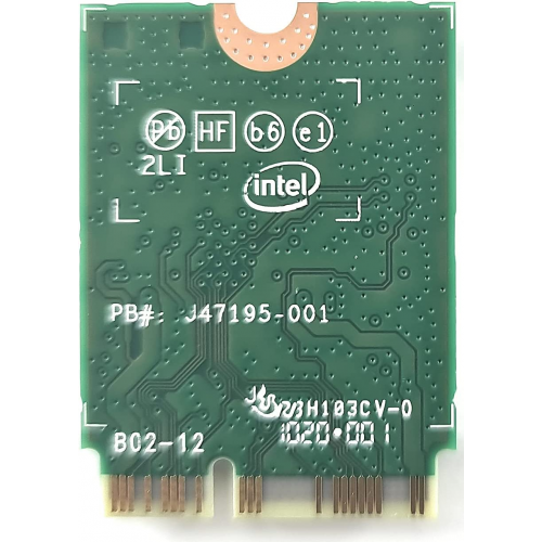 Placa de retea wireless Intel Dual Band AC 9560, M.2