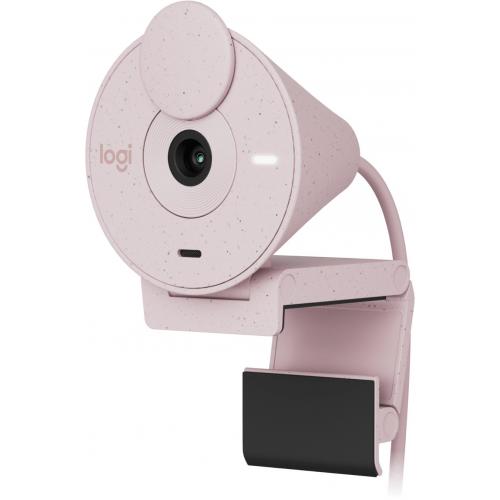 LOGITECH Brio 300 Full HD webcam - ROSE - USB