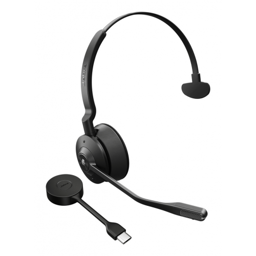 Casca cu microfon Jabra Engage 55 SE Mono Microsoft Teams, DECT Wireless/USB-C, Black