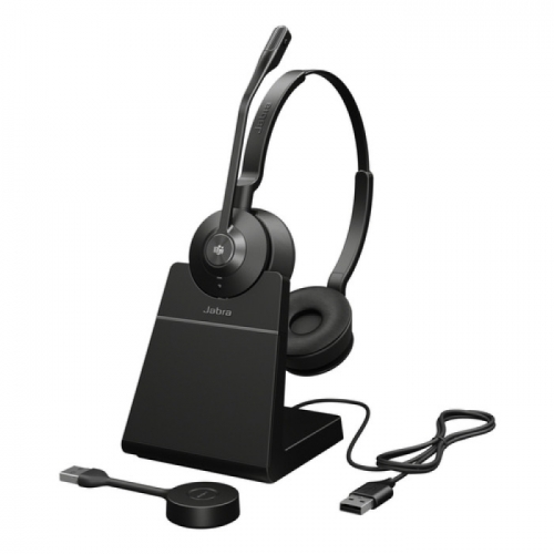 Casti cu microfon Jabra Engage 55 SE Stereo Microsoft Teams, DECT Wireless/USB-A, Black