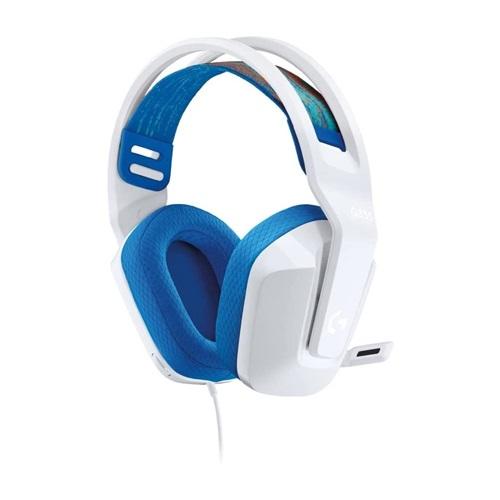 Casti cu microfon Logitech G335, White