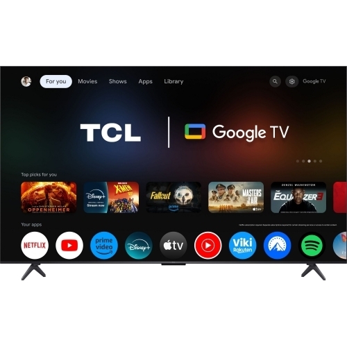 Televizor QD-Mini LED TCL Smart 98Q6C Seria Q6C, 98 inch, Ultra HD 4K, Black
