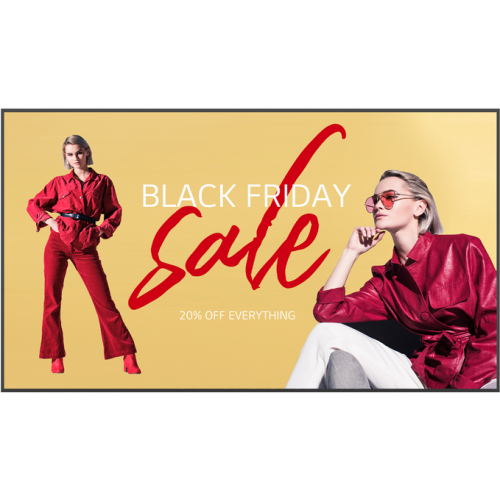 Business Display LG Seria UM5K-B 98UM5K-B, 98inch, 3840x2160pixeli, Black
