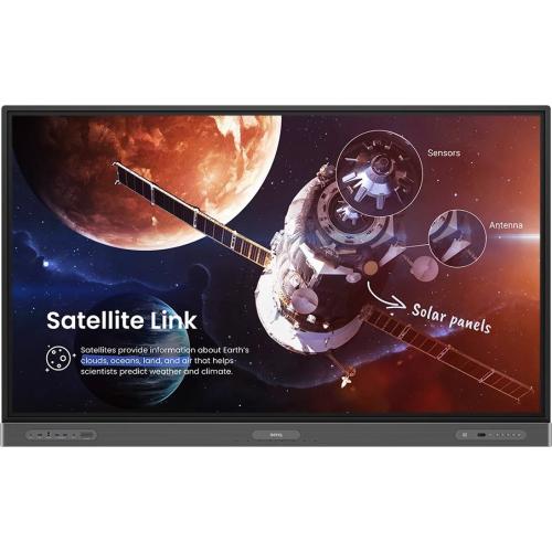 Display interactiv Benq Seria RP03 RP7503, 75inch, 3840x2160pixeli, Black