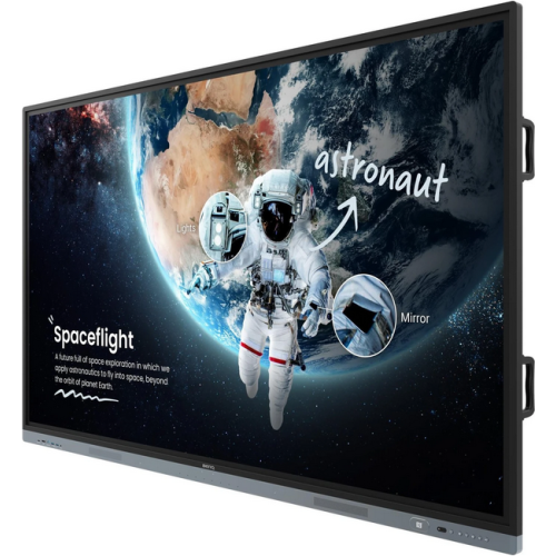 Display interactiv Benq Seria RM8604 RM04, 86 inch, 3840 x 2160 pixeli, Black