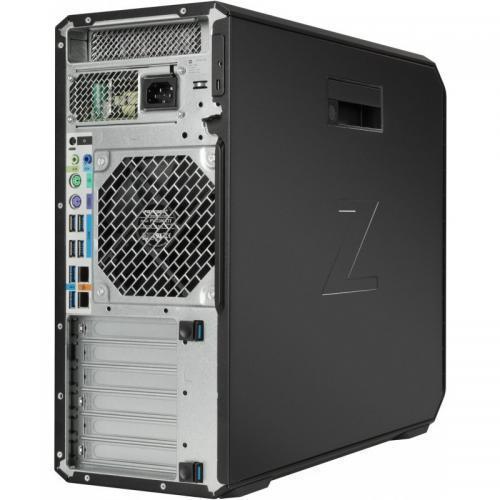 Calculator HP Z4 G4 Tower, Intel Xeon W-2225, RAM 16GB, SSD 512GB, No Graphics, Windows 10 Pro, Black