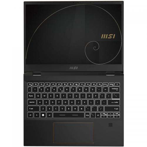 Laptop 2-in-1 MSI Summit E13 Flip Evo A12MT, Intel Core i5-1240P, 13.4inch Touch, RAM 16GB, SSD 512GB, Intel Iris Xe Graphics, Windows 11, Ink Black