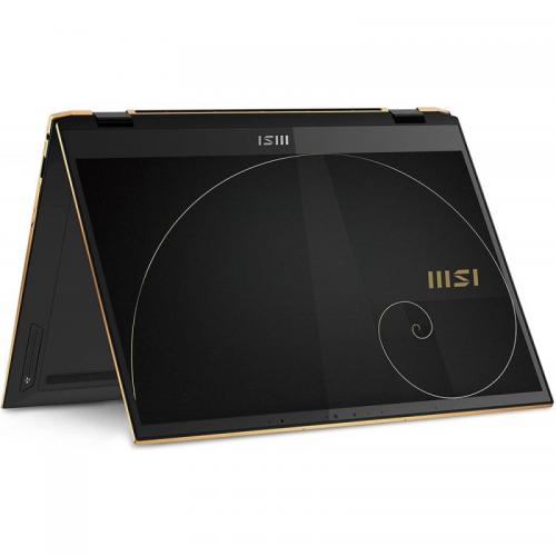 Laptop 2-in-1 MSI Summit E13 Flip Evo A12MT, Intel Core i5-1240P, 13.4inch Touch, RAM 16GB, SSD 512GB, Intel Iris Xe Graphics, Windows 11, Ink Black