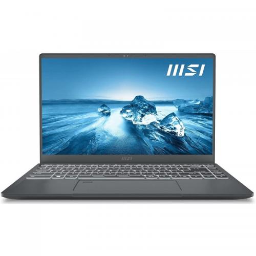 Laptop MSI Prestige 14Evo A12M, Intel Core i5-1240P, 14inch, RAM 16GB, SSD 512GB, Intel Iris Xe Graphics, Windows 11, Carbon Gray