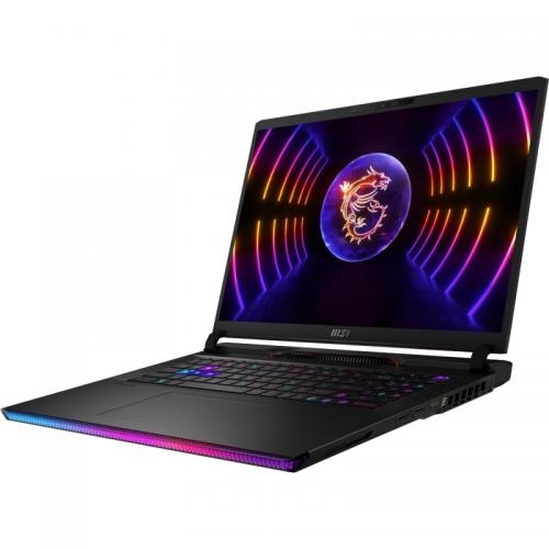 Laptop MSI Raider GE78 HX , Intel Core i9-13950HX, 17inch, RAM 64GB, SSD 2x 2TB, nVidia GeForce RTX 4080 12GB, Windows 11, Core Black