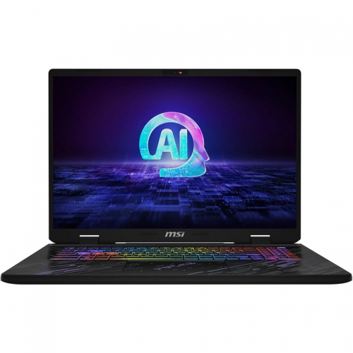 Laptop MSI Pulse 17 AI C1VGKG, Intel Core Ultra 7 155H, 17inch, RAM 16GB, SSD 1TB, nVidia GeForce RTX 4070 8GB, Free DOS, Core Black