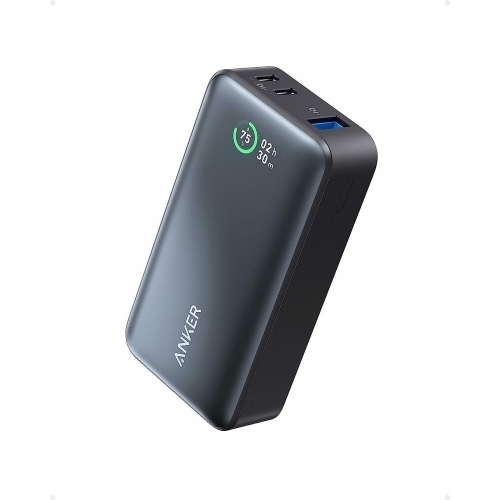 Baterie portabila Anker 533 PowerCore, 10000mAh, 2 x USB-C, 1 x USB-A, Black