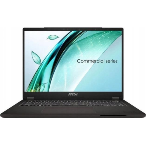 Laptop MSI Commercial 14 H A13MG-256PL, Intel Core i5-13500H, 14 inch, RAM 16 GB, SSD 1 TB, Intel Iris Xe Graphics, Windows 11 Pro, Solid Gray