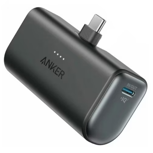 Baterie portabila Anker Nano, 5000mAh, 1 x USB-C, Black