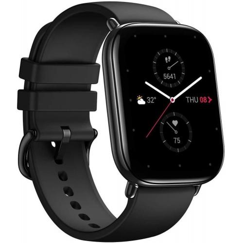 SmartWatch Huami GTS 2/A1969, 1.65inch, Curea Silicon, Midnight Black