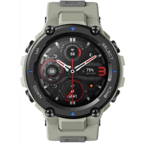 Smartwatch Huami Amazfit T-Rex Pro, 1.3inch, Curea Silicon, Desert Gray