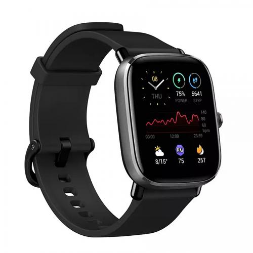 SmartWatch Huami Amazfit GTS 2 Mini A2018, 1.55inch, Curea Silicon, Meteor Black