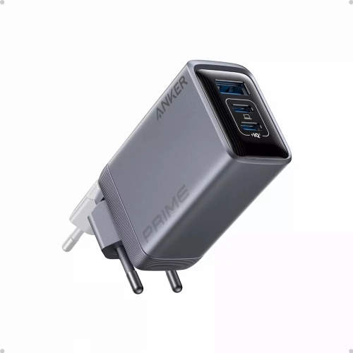 Incarcator retea Anker Prime GaN PPS, 2 x USB-C, 1 x USB-A, 100W, Grey
