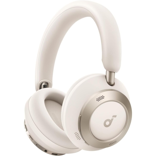 Casti cu microfon Anker Soundcore Space One Pro, Bluetooth/3.5mm jack, White