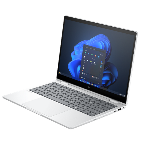 Laptop 2-in-1 HP EliteBook 8 Flip G1i, Intel Core Ultra 7 255U, 13.3 inch Touch, RAM 32GB, SSD 1TB, Intel Graphics, Windows 11 Pro, Glaciar Silver