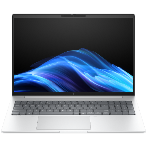 Laptop HP EliteBook 8 G1i, Intel Core Ultra 7 255U, 16 inch, RAM 32GB, SSD 1TB, Intel Graphics, Windows 11 Pro, Glacier Silver