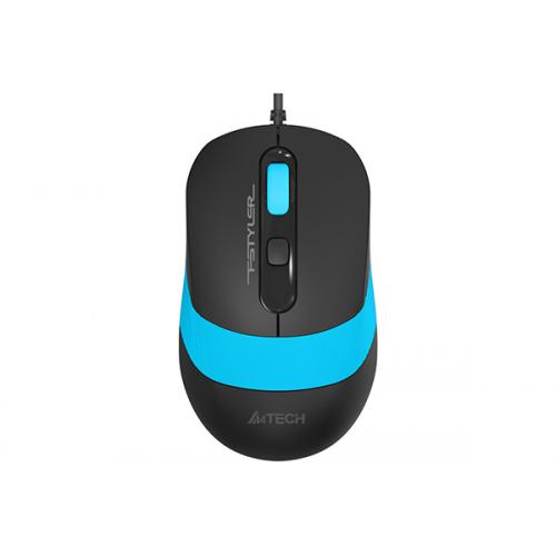 Mouse Optic A4Tech Fstyler FM10, USB, Black-Blue