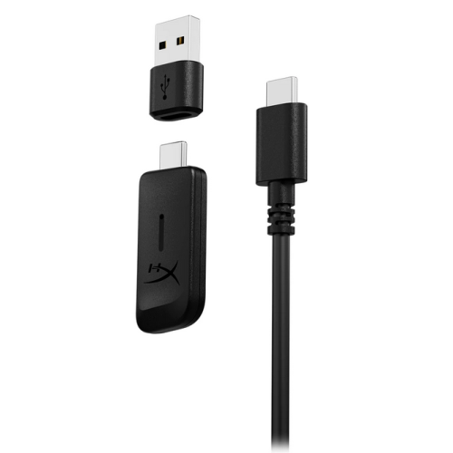 Casti cu microfon HyperX by HP Cloud III S, USB Wireless / Bluetooth, Black-Red