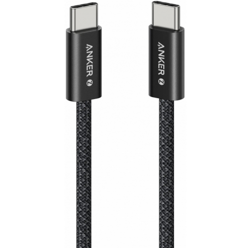 Cablu de date Anker A8060H11, USB-C male - USB-C male, 1 m, Black