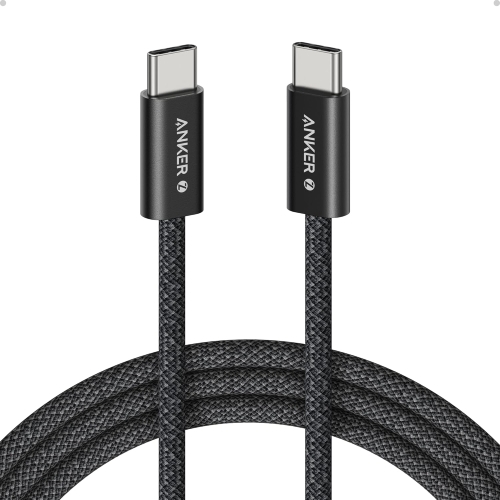 Cablu de date Anker A8060H12, USB-C male - USB-C male, 1.8 m, Black