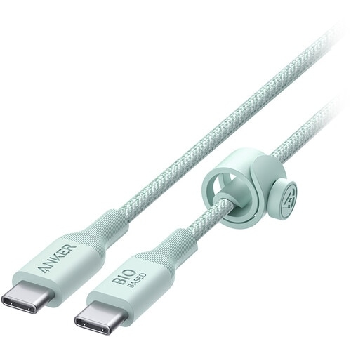 Cablu de date Anker Bio 544, USB-C - USB-C, 1.8m, Green