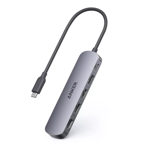 Docking Station USB Anker 5-in-1, Gray