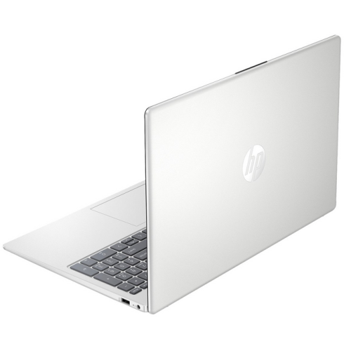 Laptop HP 15-fd0107dx, Intel Core i7-1255U, 15.6 inch Touch, RAM 16GB, SSD 512GB, Intel Iris Xe Graphics, Windows 11, Natural Silver