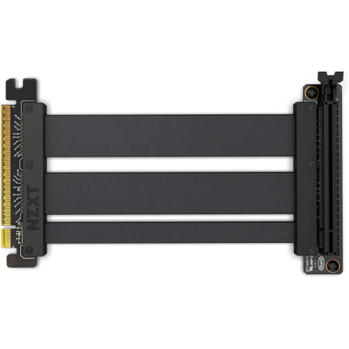 Cablu carcasa NZXT Riser Cable PCIe 4.0 x16, 0.2 m, Black