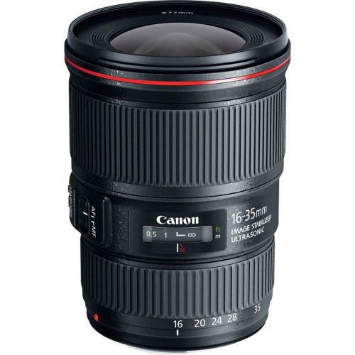 Obiectiv Canon EF 16-35mm F/4 L IS USM, Black