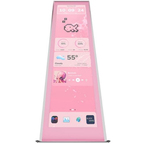 Display HYTE Upgrade, 14.9 inch Touch, pentru carcasa Y70 Touch Infinite, Strawberry Milk