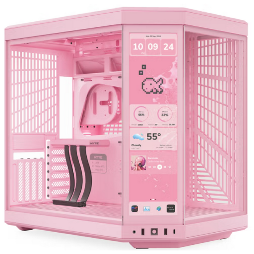 Display HYTE Upgrade, 14.9 inch Touch, pentru carcasa Y70 Touch Infinite, Strawberry Milk