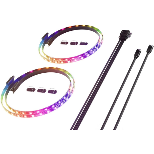 Kit Benzi LED HYTE LS30 qRGB LED, 2 Bucati