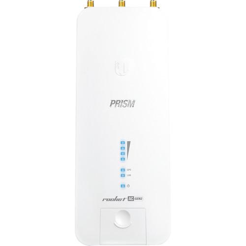 Ubiquiti PrismStation 5GHz Rocket ac Gen2 airPrism metal, 10,100,1000 Mbit/s, 128 Mega bites, FCC, IC, CE; Ethernet LAN (RJ-45) cantitatea de porturi x 1, WPA2-AES, 9.5W
