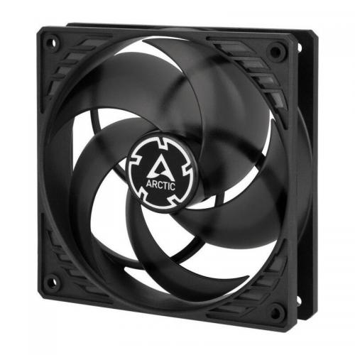 Ventilator Arctic P12 PWM, 120mm, Black-Transparent