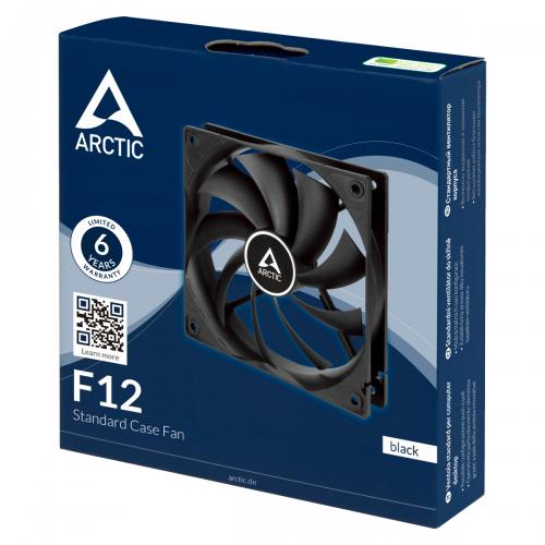 Ventilator Arctic F12, 120mm, Black