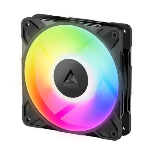 Ventilator Arctic P12 Pro PWM, ARGB LED, 120 mm, Black