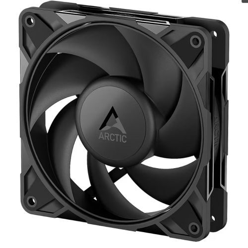 Ventilator Arctic P12 Pro Reverse, 120 mm, Black, 3 bucati